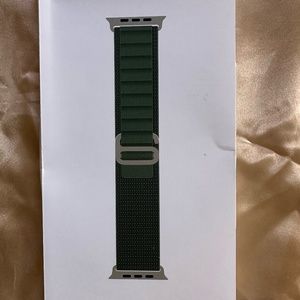Apple Watch Ultra Band: Alpine Loop Green